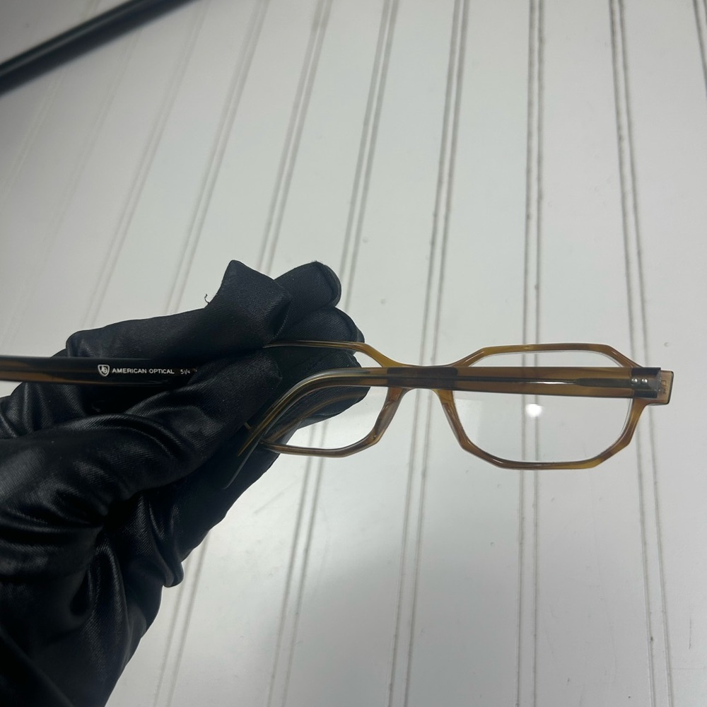 American Optical Tortoiseshell Rectangular Readin… - image 4